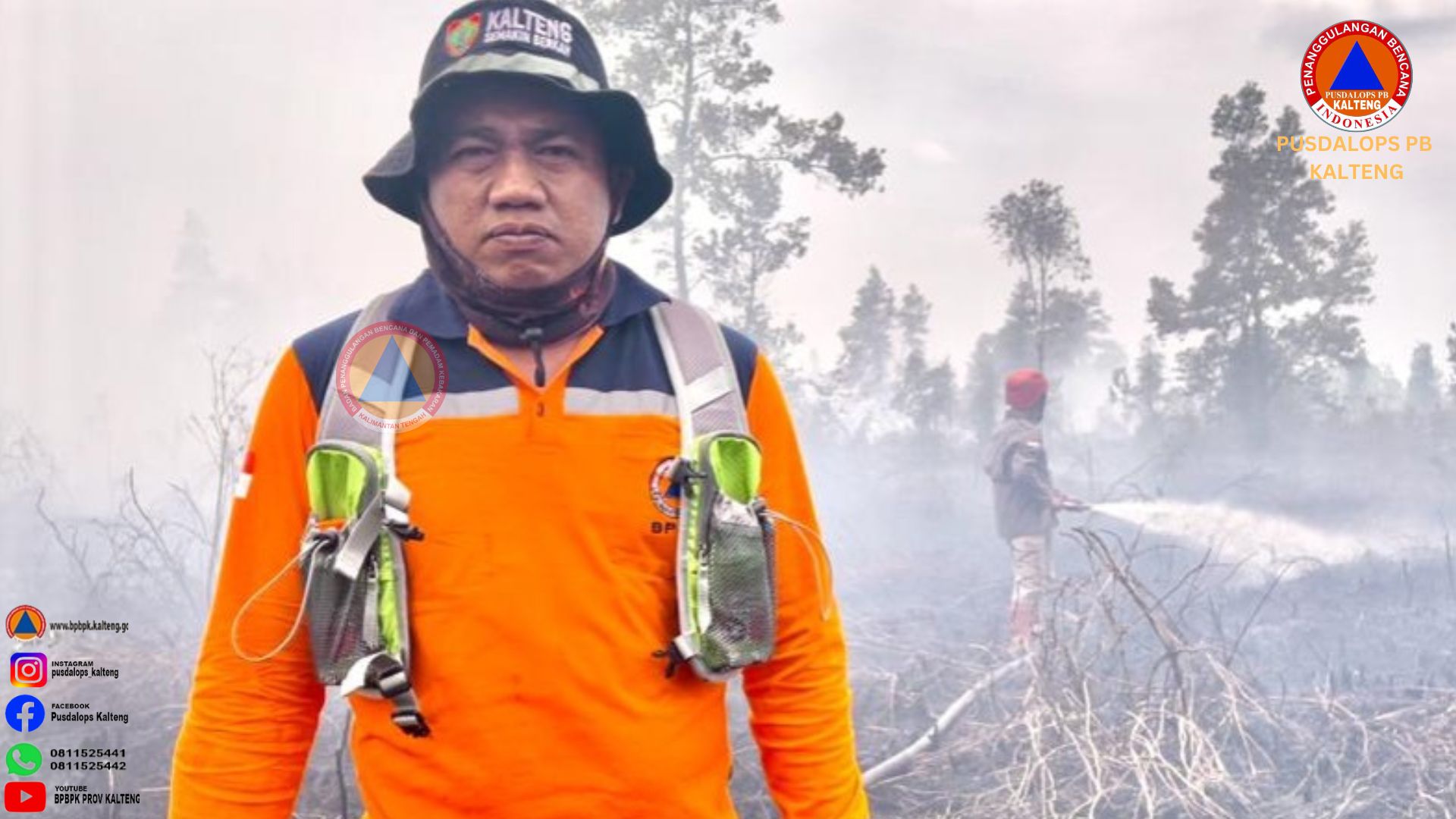 Satgas Posko Penanganan Darurat Karhutla Prov. Kalteng Lakukan Operasi Khusus Dukungan Pemadaman Karhutla