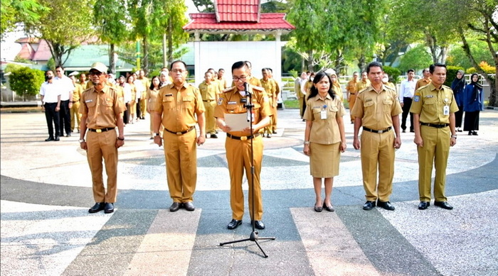 Bappedalitbang Prov. Kalteng Tandatangani Pakta Integritas dan Ikrar Bersama Netralitas ASN
