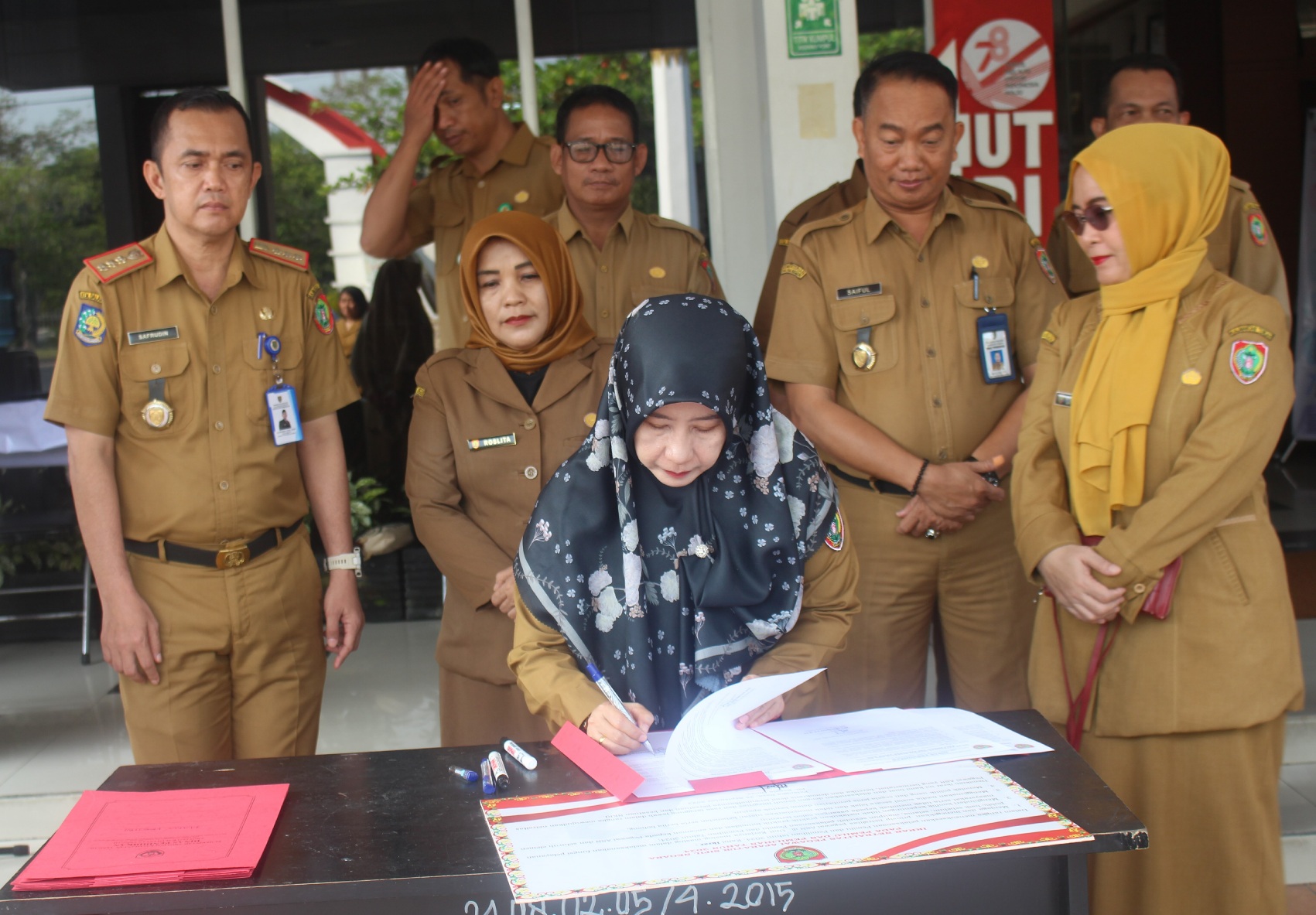 Disdik Tandatangani Pakta Integritas dan Ikrarkan Netralitas ASN