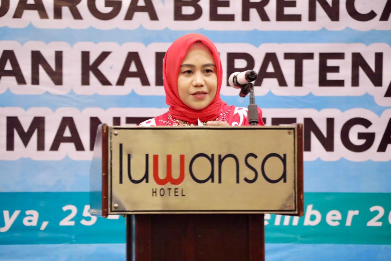 Kepala DP3APPKB Linae Victoria Aden Buka Pertemuan Perencanaan DP3APPKB Provinsi dan Kabupaten/Kota se-Kalteng