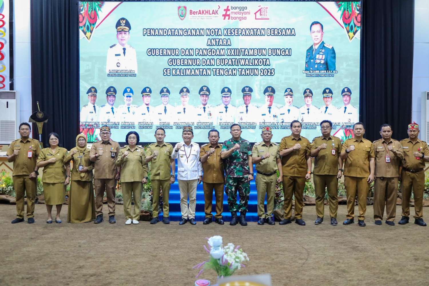 Gubernur Kalteng Agustiar Sabran Buka Rakortek Percepatan Operasionalisasi Koperasi Desa/Kelurahan Merah Putih Provinsi Kalteng