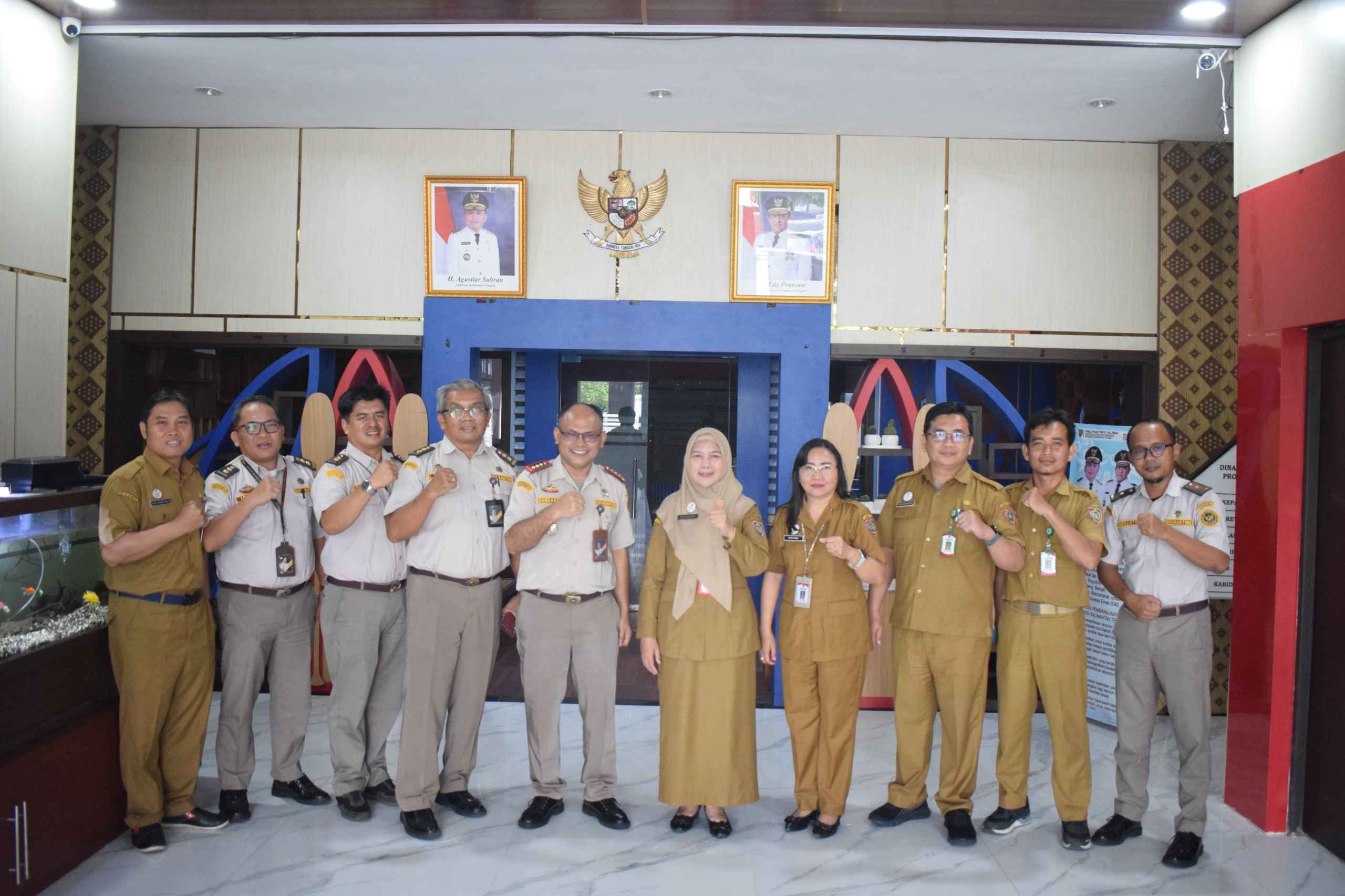 Sinergi Dislutkan dan BKHIT Kalteng untuk Dorong Ekspor Perikanan