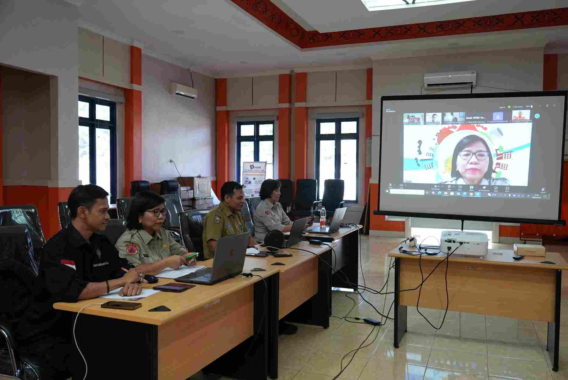 BPBD Prov. Kalteng Gelar Sosialisasi Penggunaan Aplikasi DIBI untuk BPBD Kabupaten/Kota se Kalteng