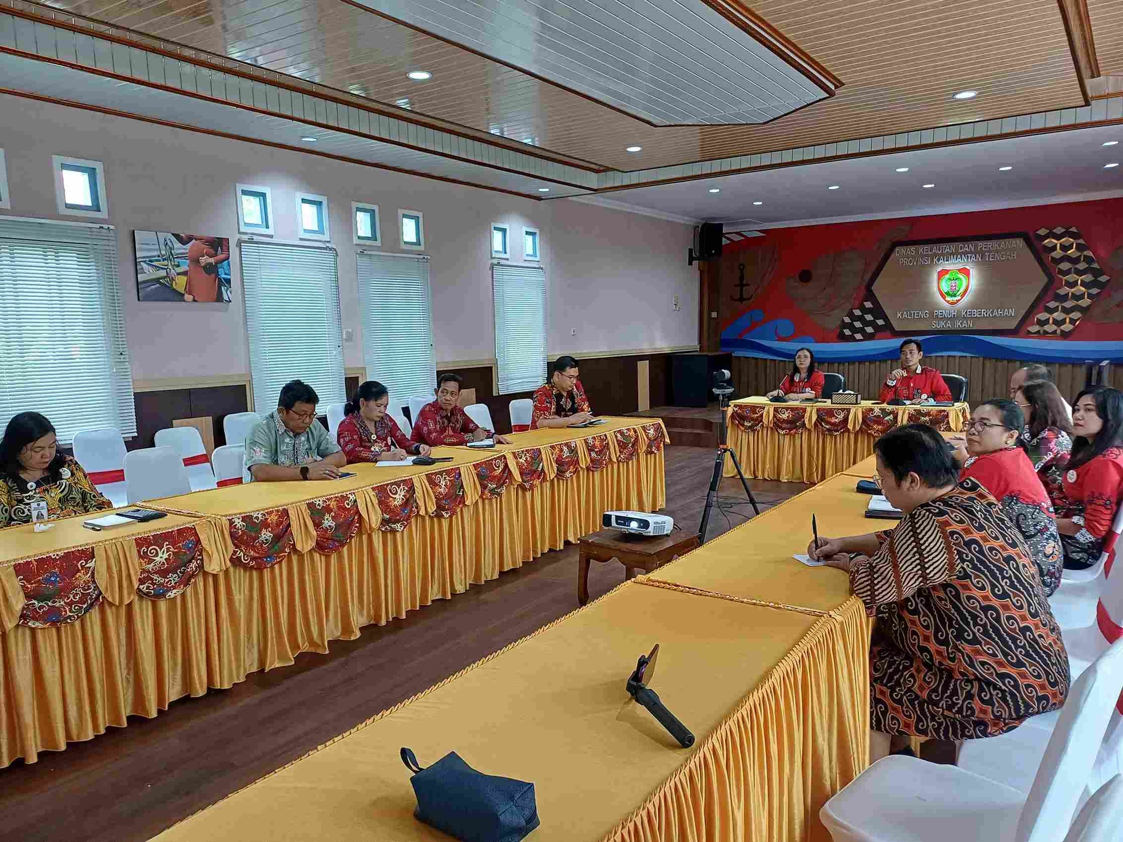 Dislutkan Prov. Kalteng Gelar Rakor Dalam Rangka Dukung Program MBG