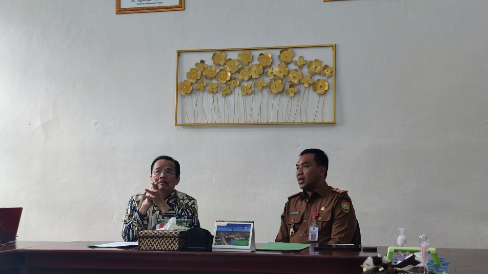 Dinas Perkebunan Terima Kunjungan Anggota Komisi I DPD RI Dapil Kalteng Agustin Teras Narang