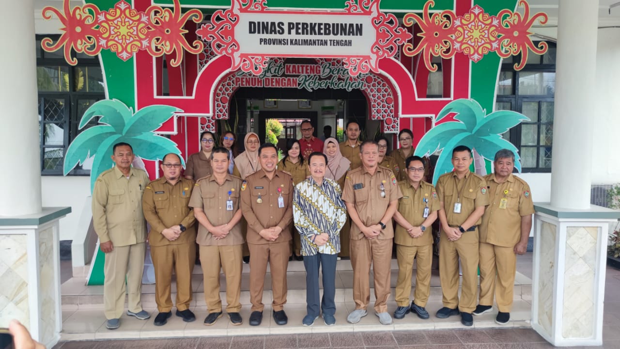 Dinas Perkebunan Terima Kunjungan Anggota Komisi I DPD RI Dapil Kalteng Agustin Teras Narang