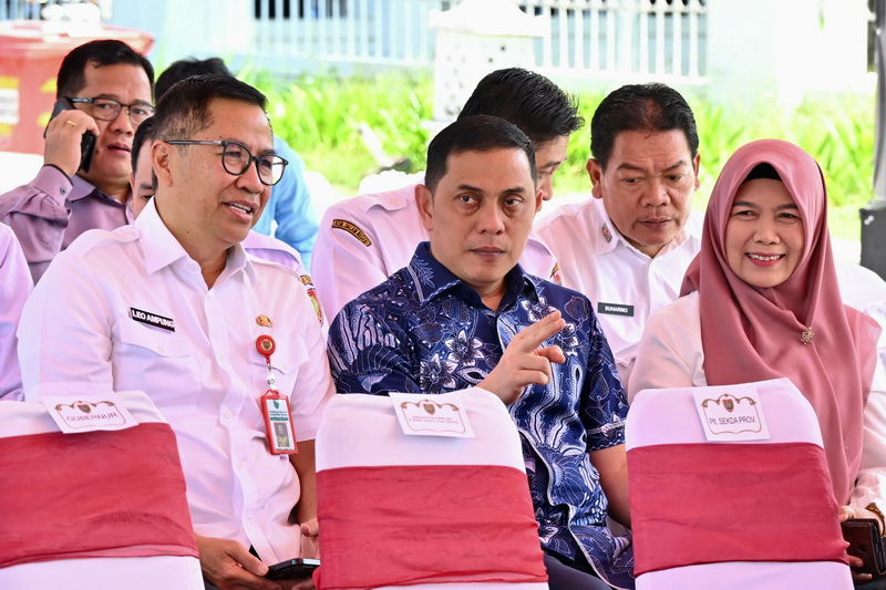 Kepala BAPPERIDA Prov. Kalteng Leonard S. Ampung Ikuti Kegiatan Pelepasan Mudik Gratis oleh Pemprov Kalteng Pada Masa Angkutan Lebaran tahun 2025/1446 H