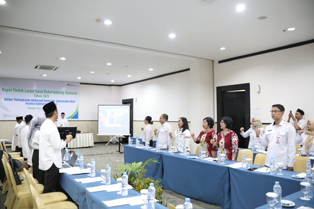 Sahli Yuas Elko Hadiri Rapat Tindaklanjut Atas Hasil Penetapan pada Rakor Teknis Perencanaan Pembangunan Nasional Tahun 2025