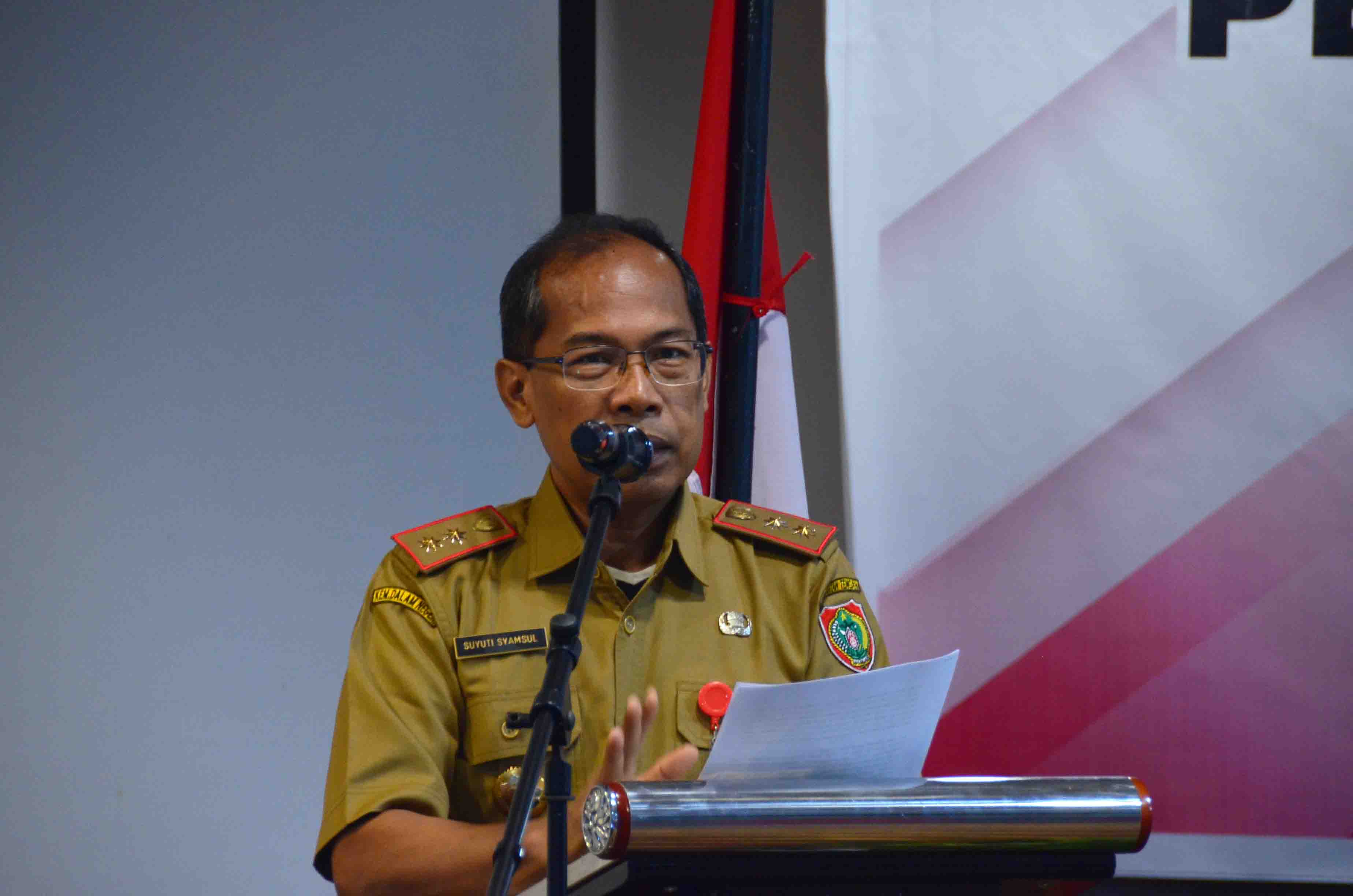 Dinkes Prov. Kalteng Gelar Pertemuan Peningkatan Kemampuan Teknis TPCB Dalam Lakukan Pembinaan Mutu dan Akreditasi di Puskesmas