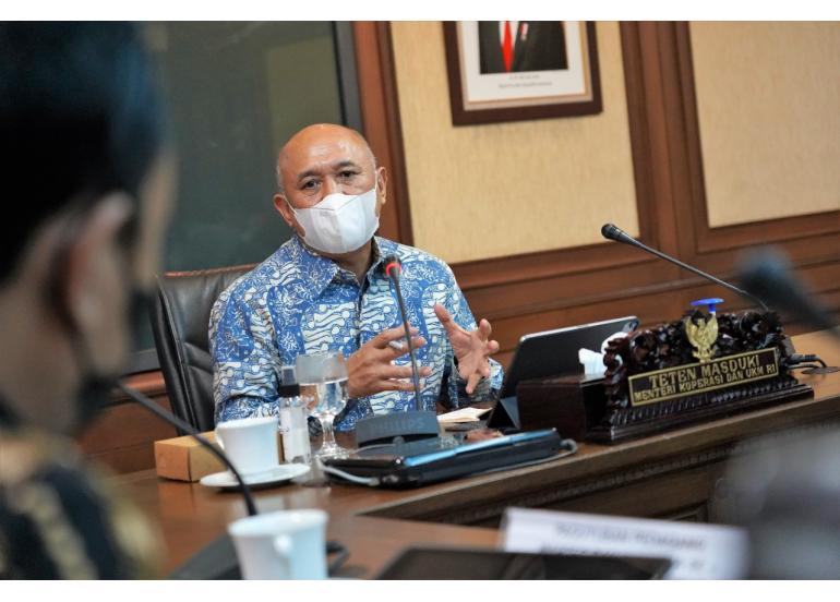Menkop UKM siap penuhi tuntutan asosiasi UMKM