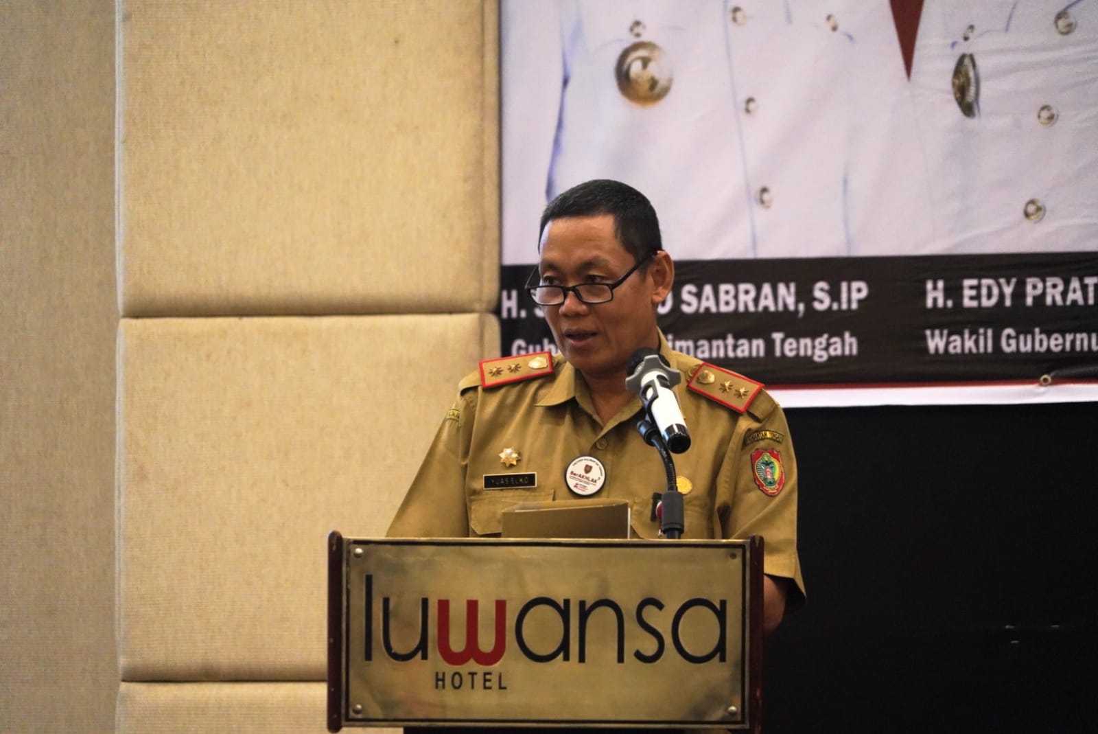 Sahli Yuas Elko Buka Secara Resmi Forum Komunikasi Penempatan Tenaga Kerja Dalam Negeri