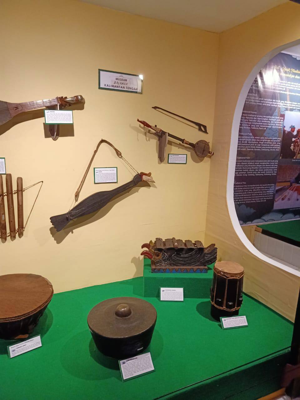 Museum Balanga Ikuti Pameran Alat Musik Tradisional Nusantara 2023