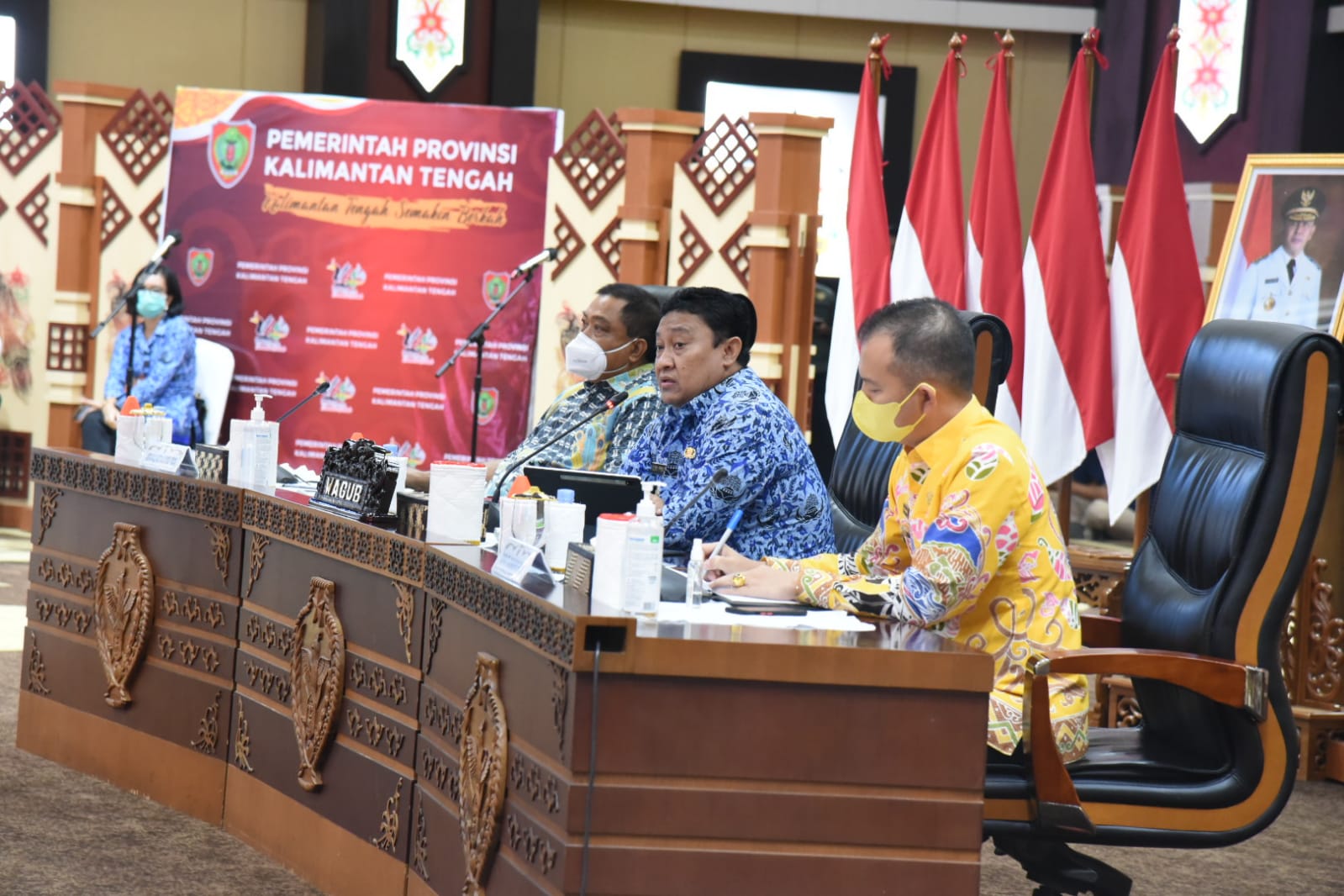 Pemerintah Provinsi Kalteng Gelar Rapat Tindak Lanjut Tuntutan Jalan Rusak Ruas Bukit Liti – Bawan – Kuala Kurun
