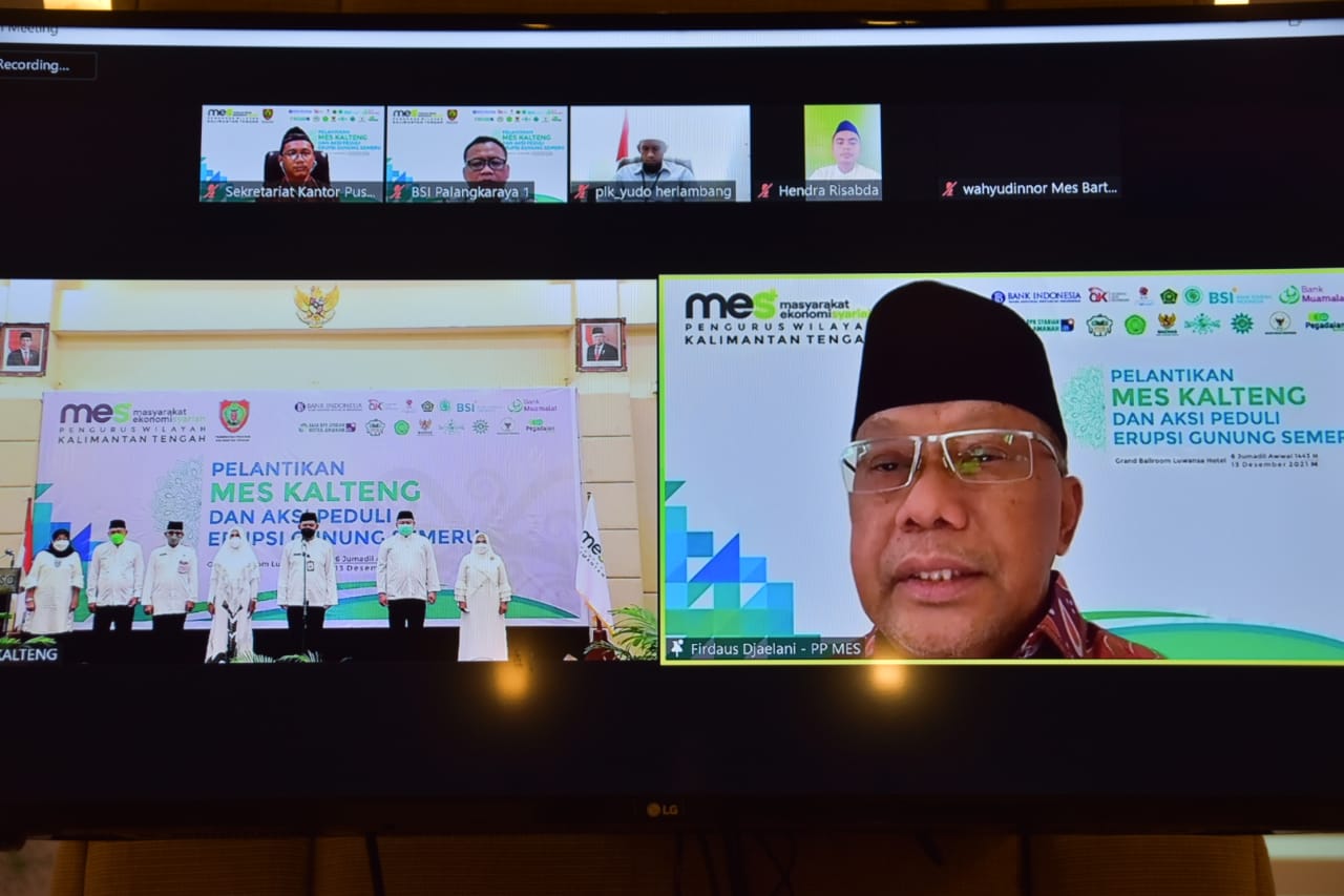 Resmi Dilantik PW MES Kalteng Periode 2021-2024