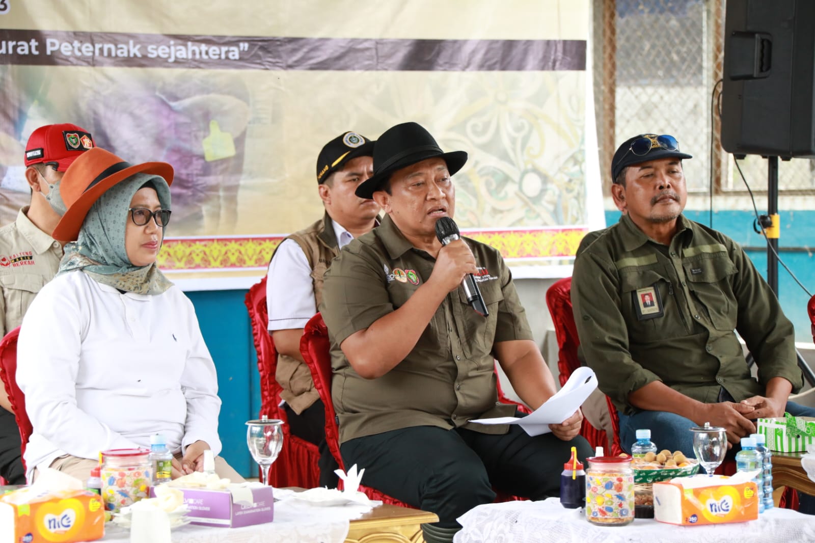 Wagub Kalteng Hadiri Kick Off Pengendalian Dan Penanggulangan PMK Nasional Tahun 2023
