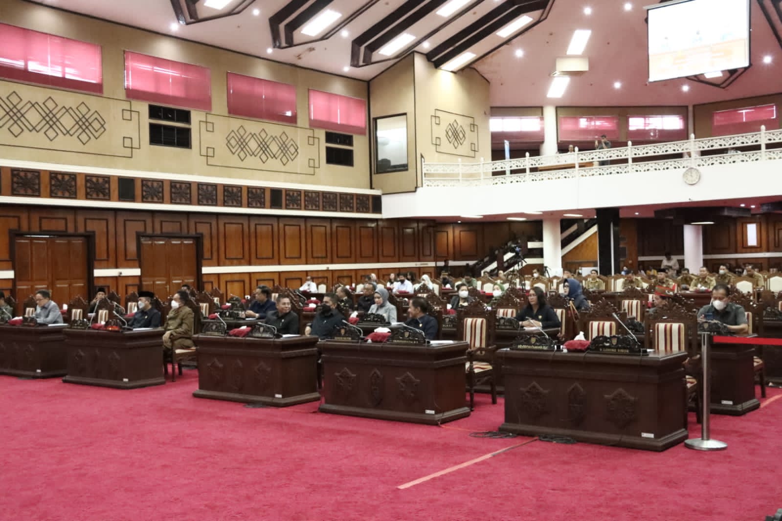 Sekda Prov. Kalteng Sampaikan Pidato LKPJ Gubernur Akhir Tahun Anggaran 2022