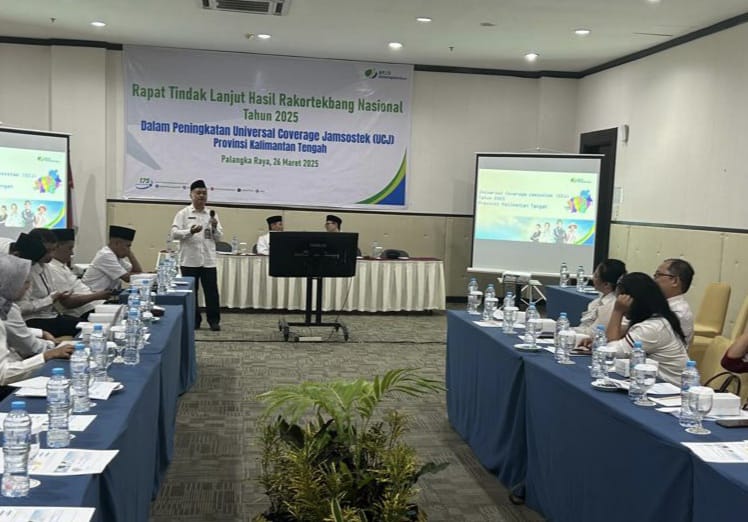 Kadisnakertrans Prov. Kalteng Farid Wajdi Jadi Narasumber Dalam Rapat Tindak Lanjut atas Penetapan pada Rakortekrenbang Nasional