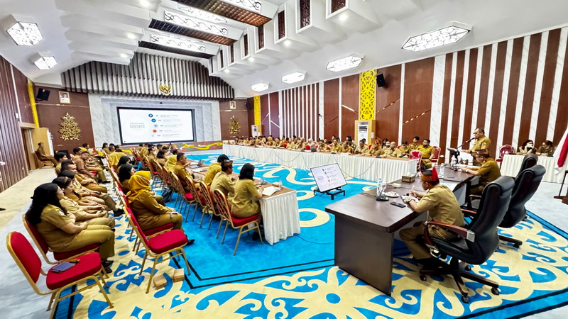 Rancangan Akhir RKPD 2027 Dimatangkan, Bapperida Gelar Rapat Asistensi