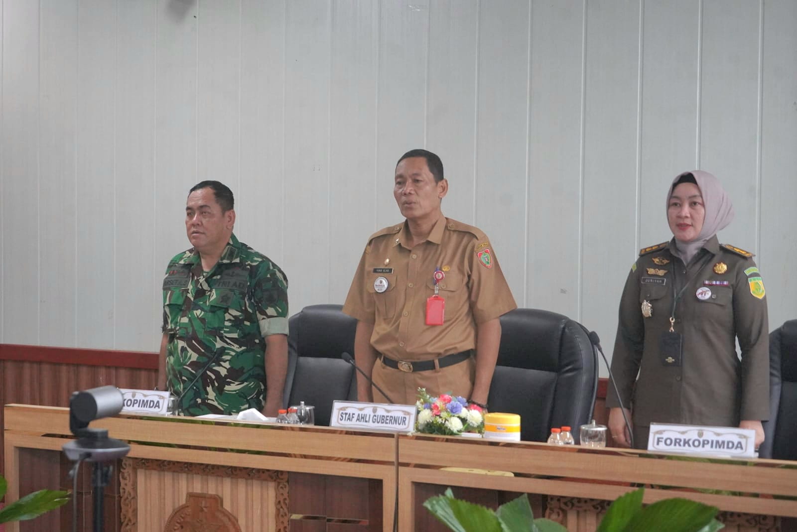 Staf Ahli Yuas Elko Ikuti Rakor Inflasi 2026 dan Evaluasi Dukungan Program 3 Juta Rumah