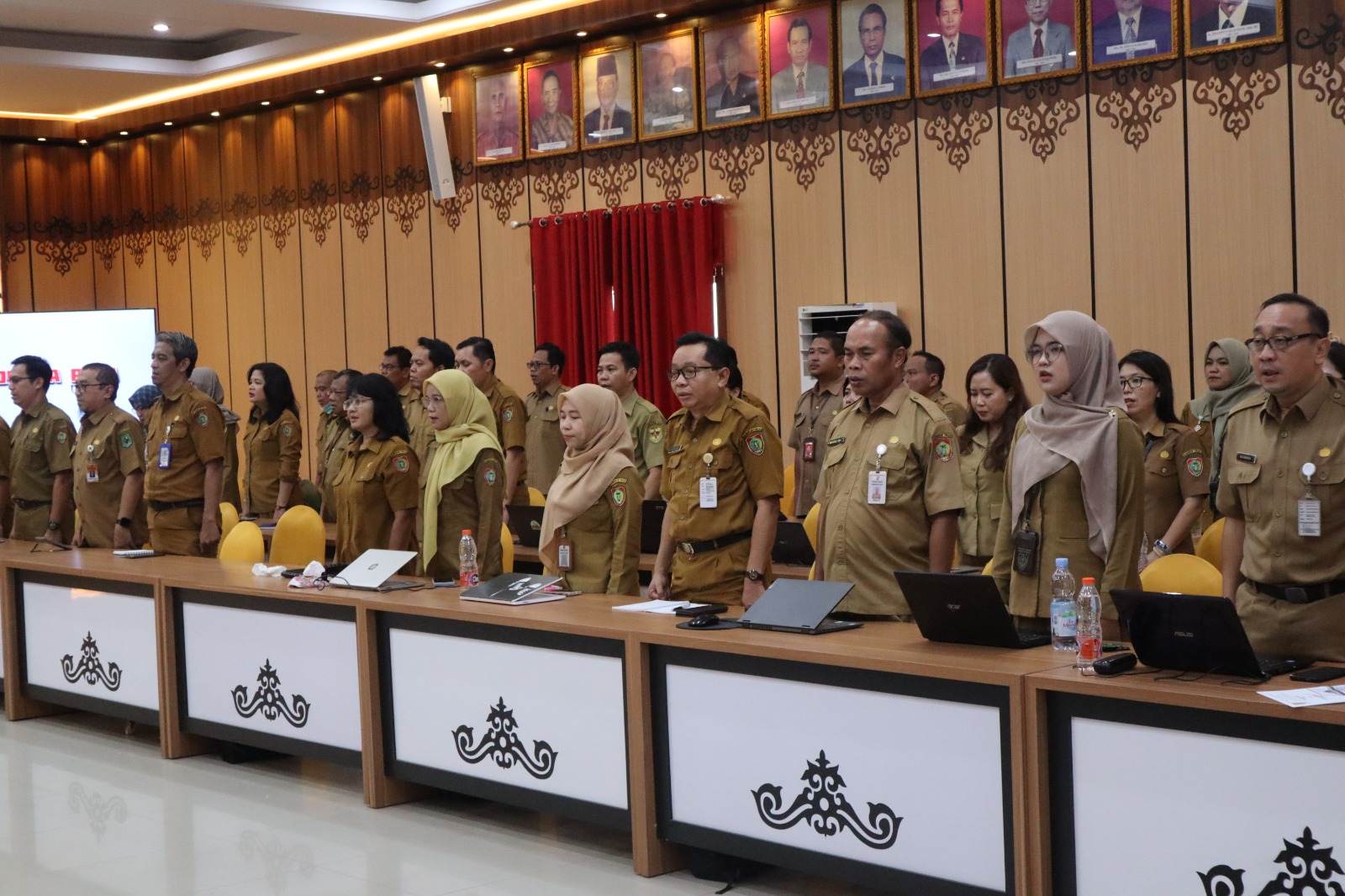 Inspektur Daerah Prov. Kalteng Saring Buka Bimtek Reviu RPJMD Bagi APIP