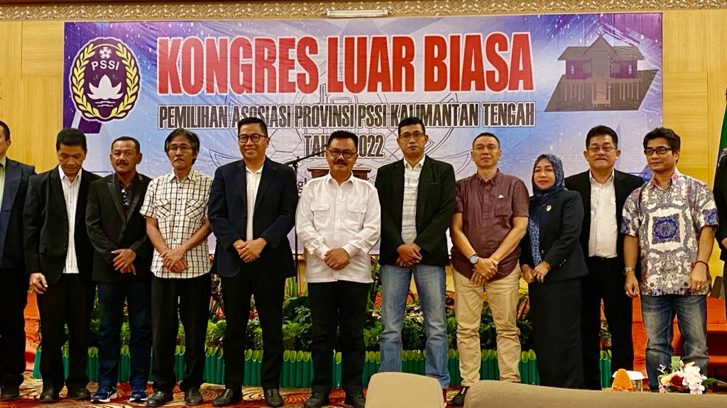 Kongres Luar Biasa ASPROV PSSI Kalteng Tahun 2022