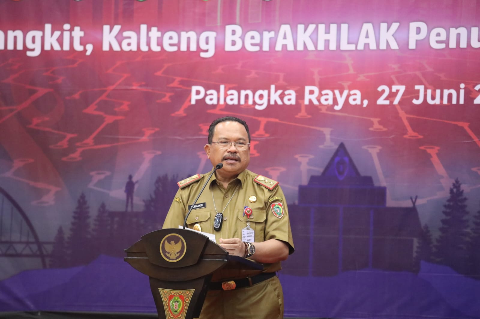 Rapat High Level Meeting Tim Pengendalian Inflasi Daerah Prov. Kalteng