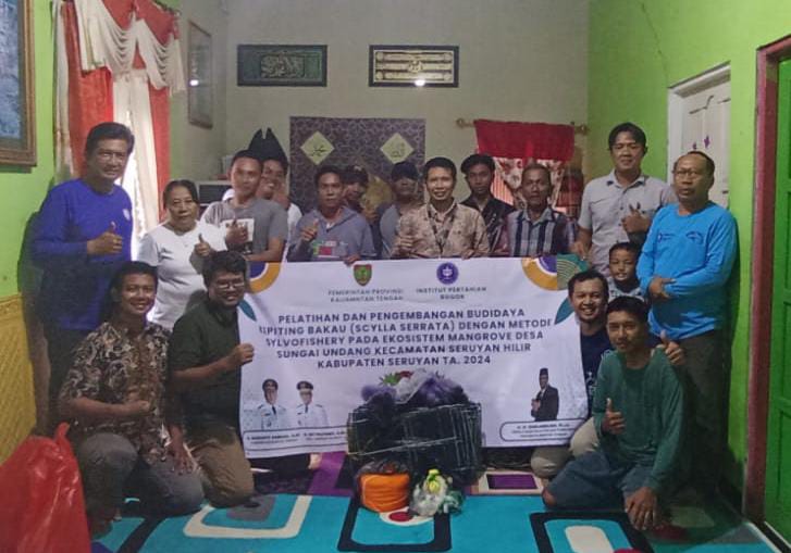 Pemprov Kalteng Kembangkan Budidaya Kepiting Bakau