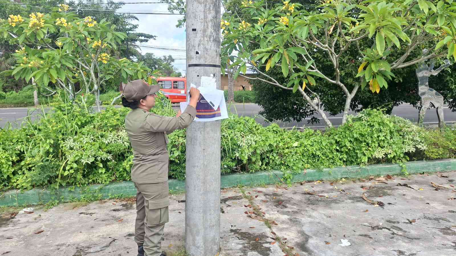 Satpol PP Prov. Kalteng Laksanakan Patroli Rutin Pengawasan, Sosialisasi, dan Penertiban