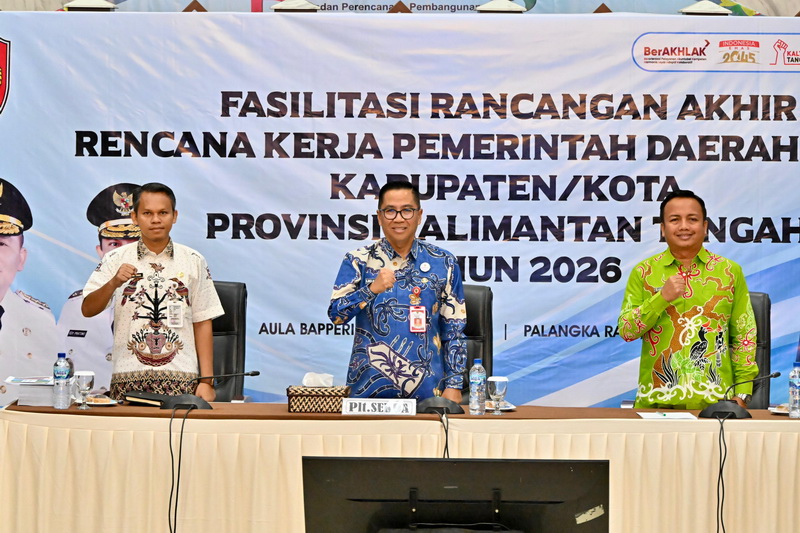 BAPPERIDA Prov. Kalteng Gelar Fasilitasi Rancangan Akhir RKPD Kabupaten/Kota Tahun 2026