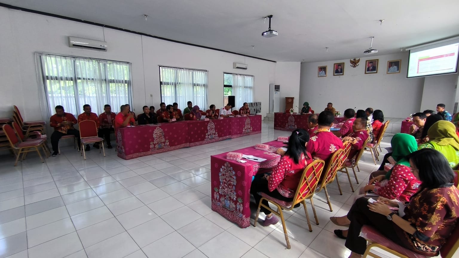 Badan Kesbangpol Prov. Kalteng Gelar Rapat Kerja ASN