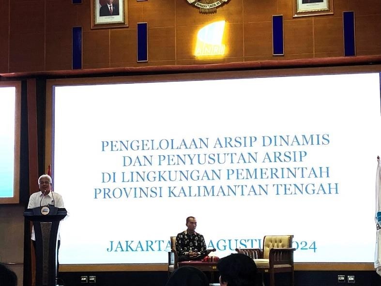 Inspektorat Prov. Kalteng Ikuti Bimtek Pengelolaan Arsip Dinamis dan Penyusutan Arsip