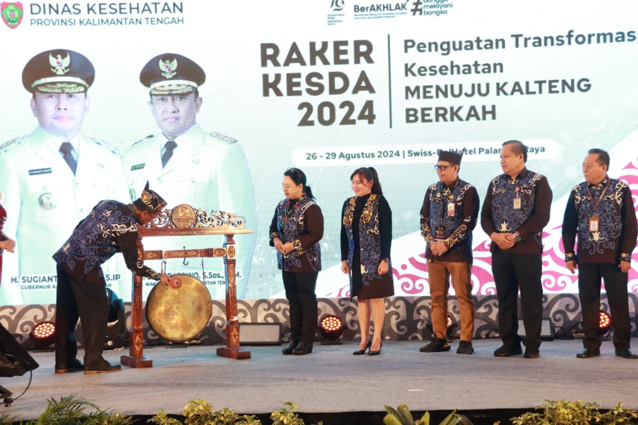Dinkes Prov. Kalteng Gelar Rakerkesda Prov. Kalteng Tahun 2024