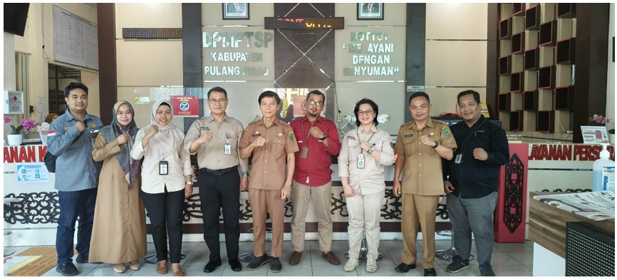 DPMPTSP Prov. Kalteng Laksanakan Pengawasan Berbasis Risiko Secara Terkoordinasi