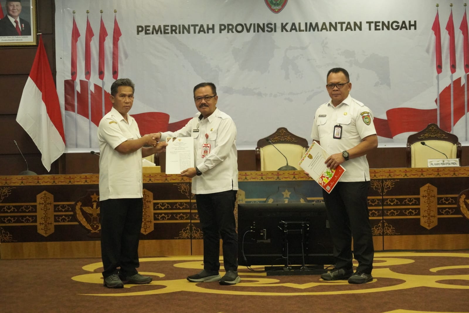 Rapat Pembahasan Rancangan Kesepakatan Bersama antara Pemprov Kalteng dan Pemerintah Kabupaten/Kota se-Kalteng