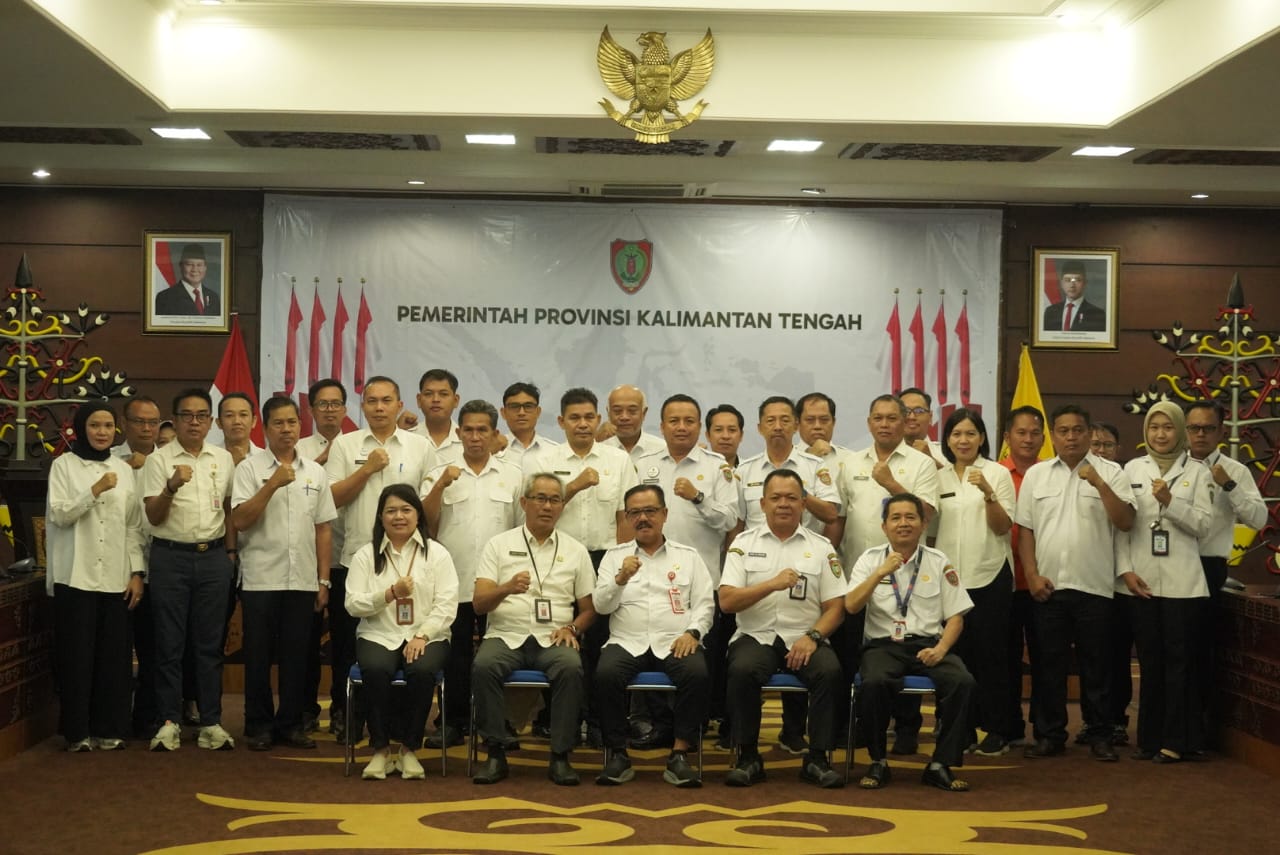 Rapat Pembahasan Rancangan Kesepakatan Bersama antara Pemprov Kalteng dan Pemerintah Kabupaten/Kota se-Kalteng