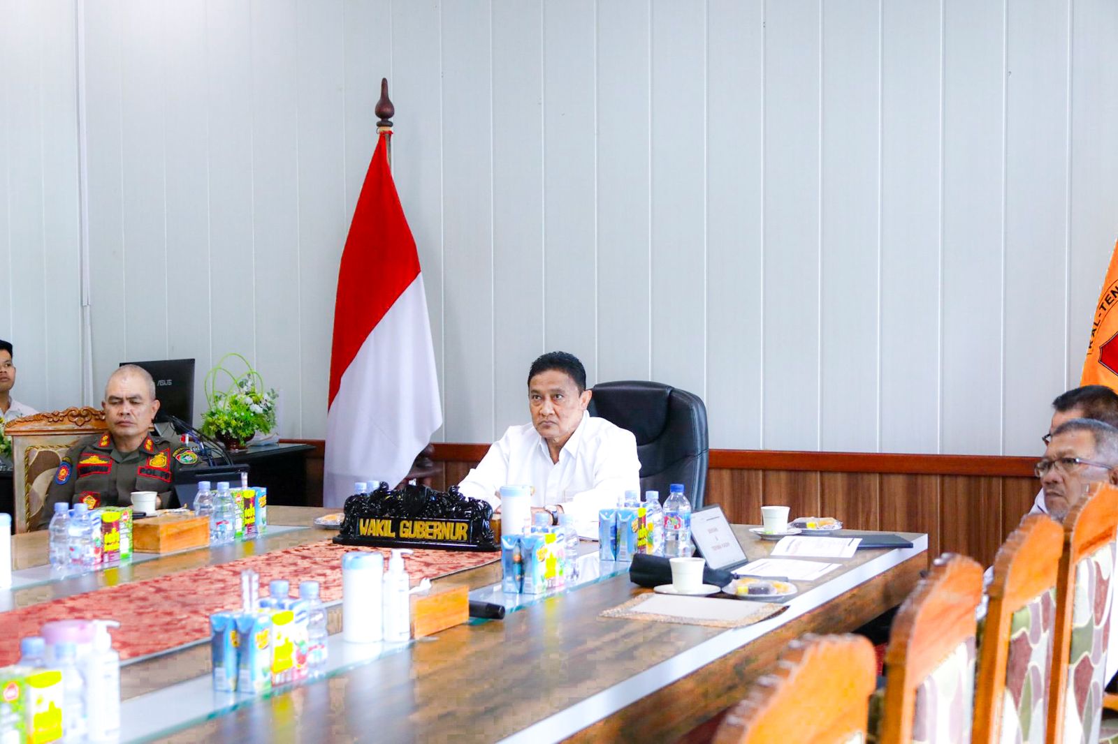 Wagub Kalteng Edy Pratowo Hadiri Rakor Pembahasan Perkembangan Situasi Keamanan dan Ketertiban Masyarakat