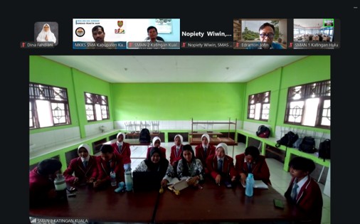 MKKS SMA Katingan Bagikan Praktik Baik SMAN 2 Katingan Kuala Peraih Juara 1 LCC 4 Pilar MPR RI