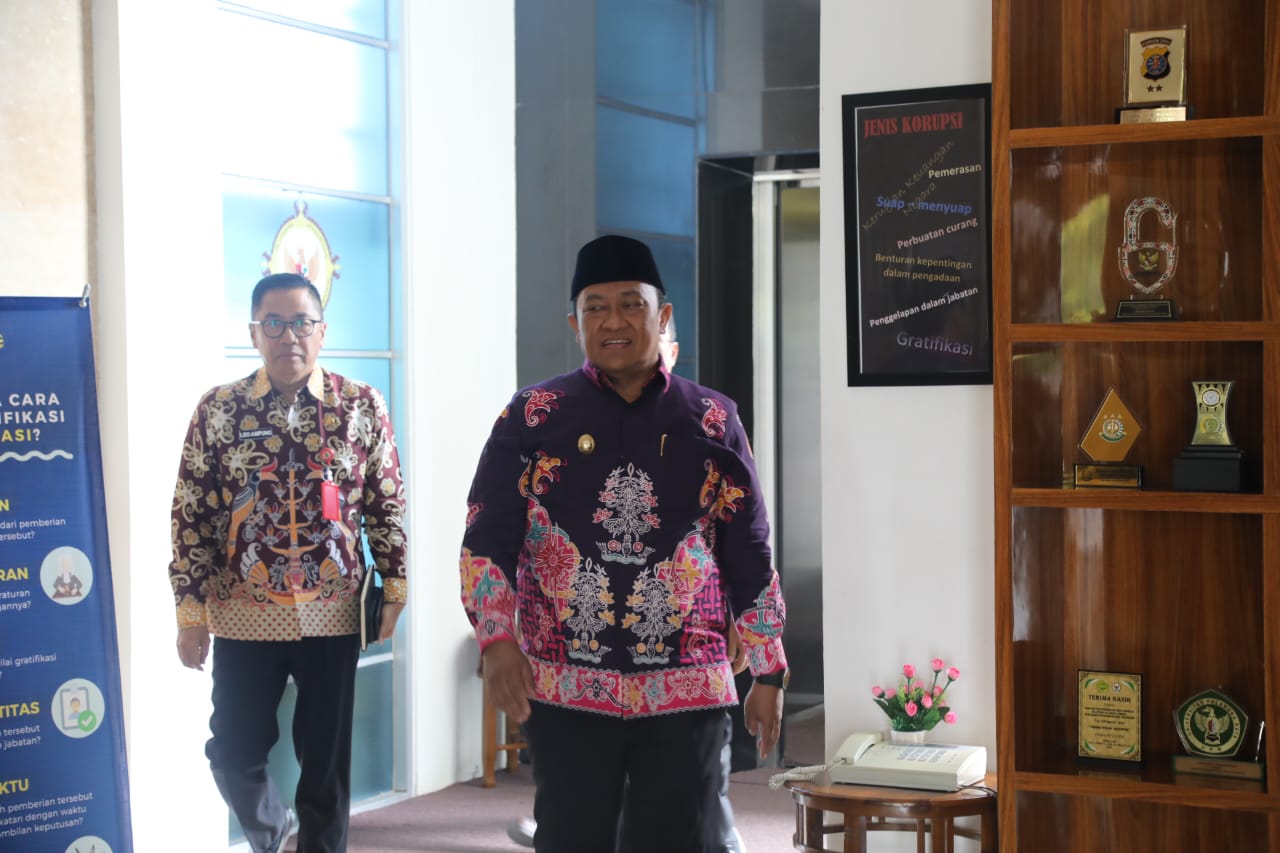 Wagub Kalteng Edy Pratowo Kunjungan ke Kantor BPK RI Perwakilan Kalteng