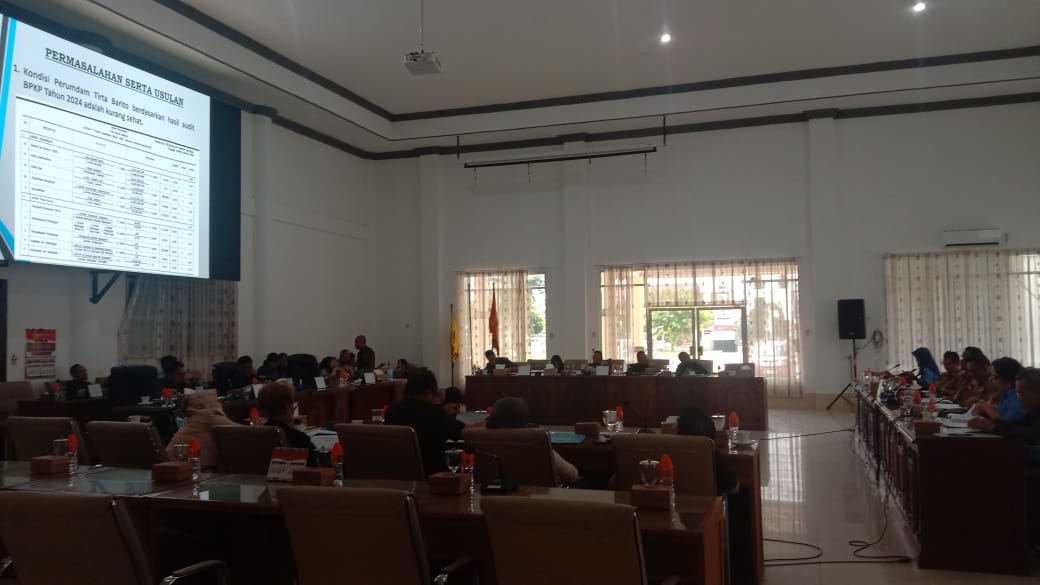 DPRD Barsel Gelar RDP Bahas SHSR dan Kinerja Perumdam Tirta Barito