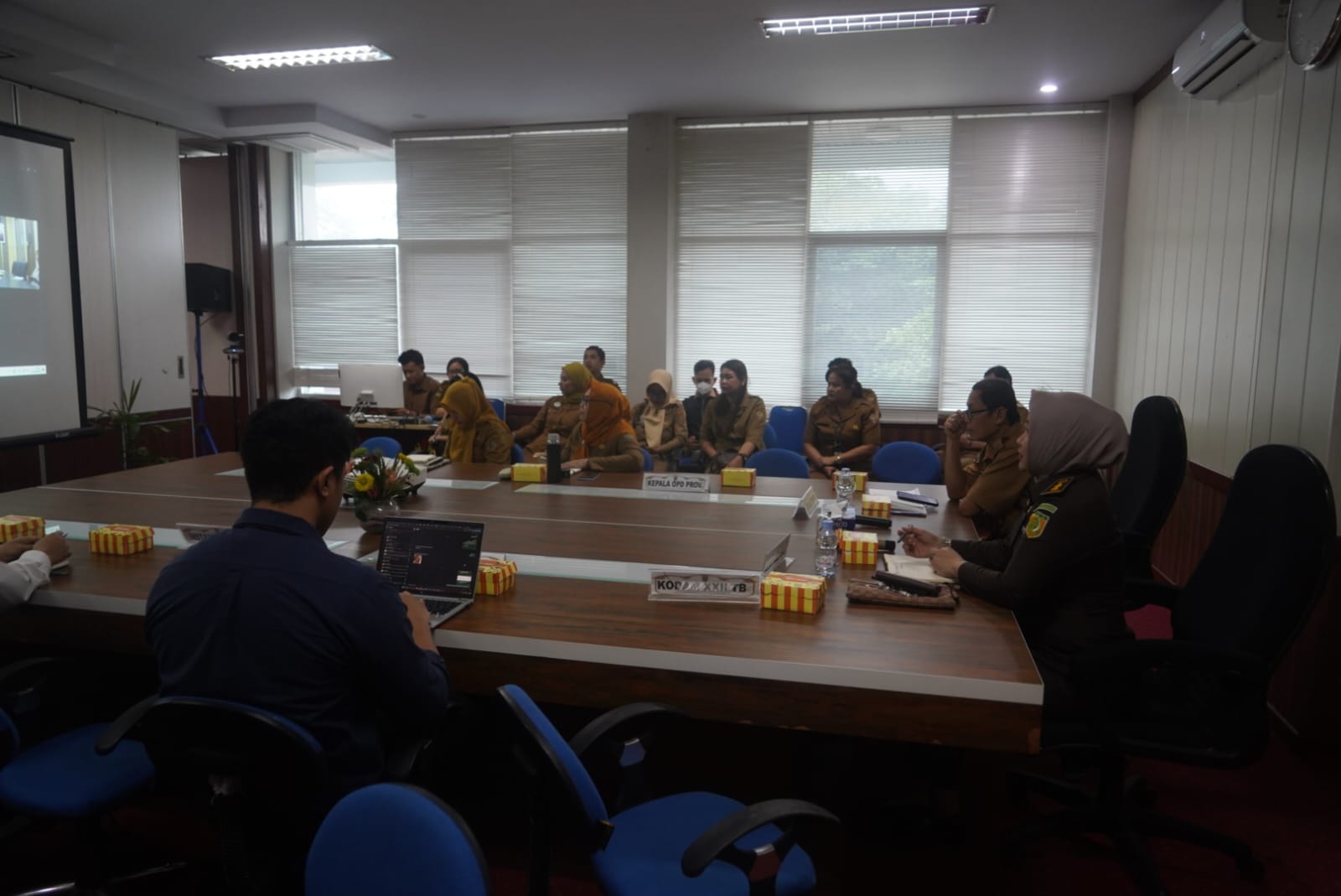 Pemprov Kalteng Ikuti Rakor Pengendalian Inflasi Tahun 2026 secara Virtual