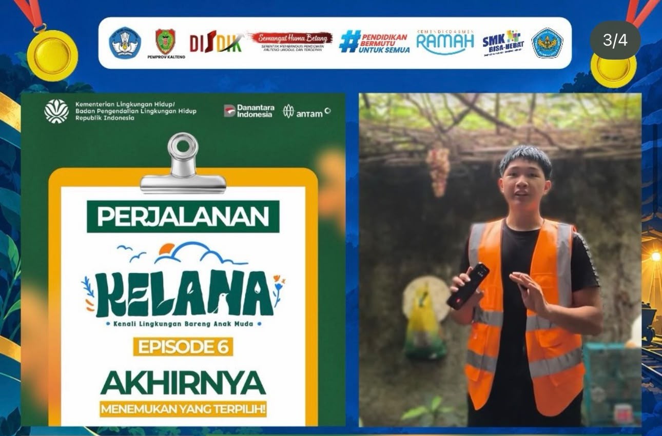Kentsiong Widson Harumkan Nama Kalteng, Terpilih Ikuti Program KELANA Episode 6 Tingkat Nasional