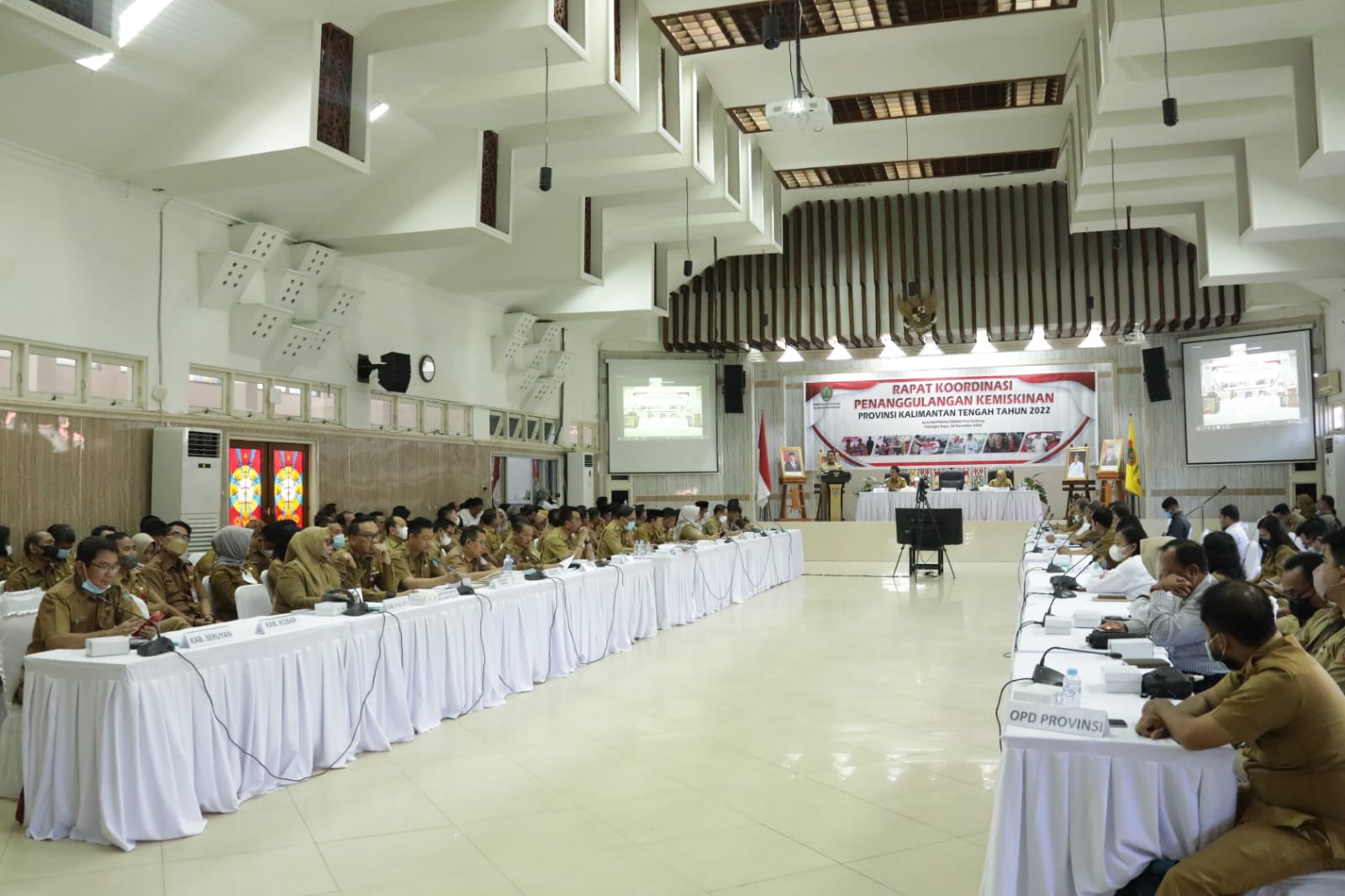 Wagub Kalteng Buka Rakor Penanggulangan Kemiskinan Prov. Kalteng Tahun 2022
