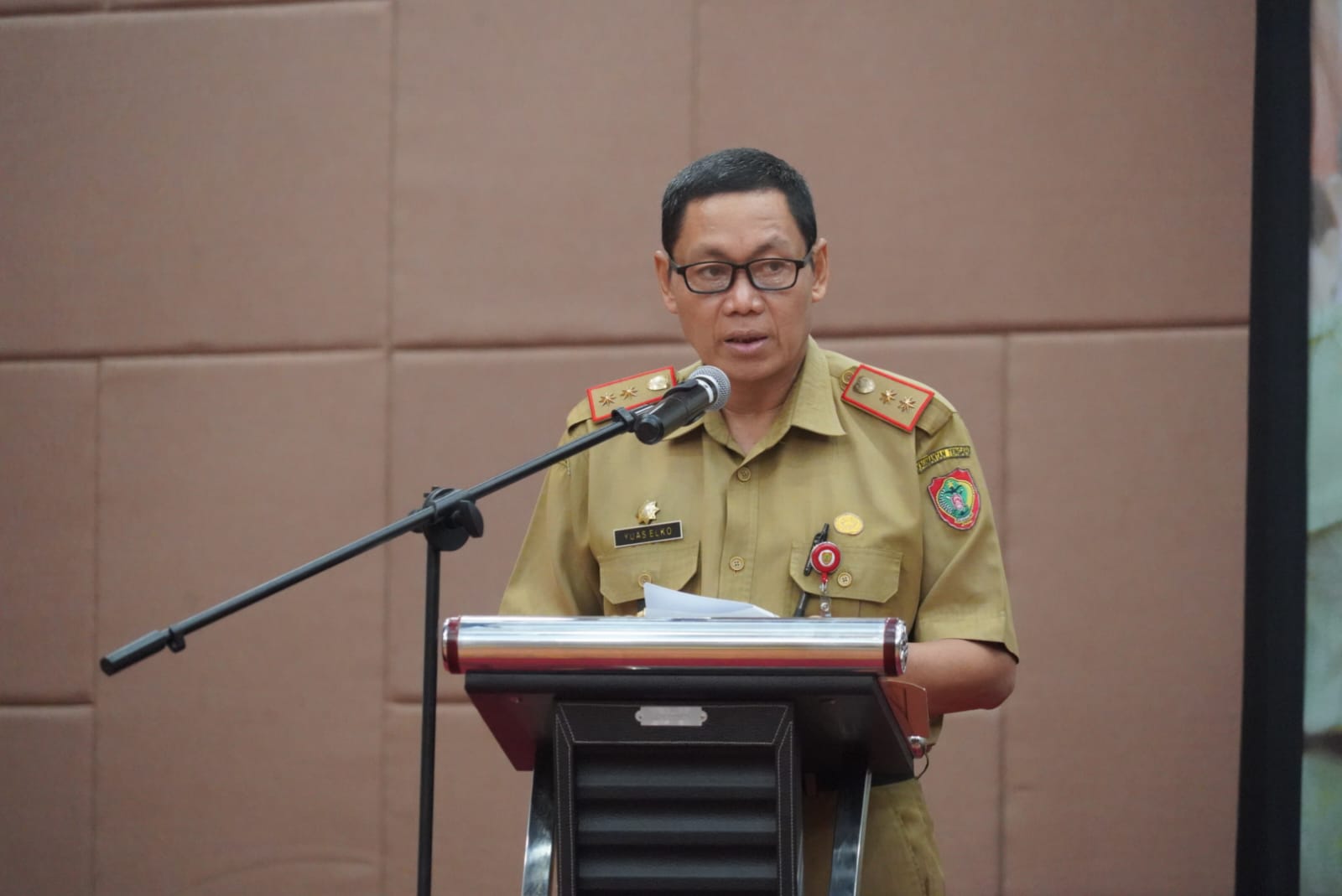 Sahli Yuas Elko Buka Sosialisasi Kelembagaan Gerakan Nasional Kemitraan Penyelamatan Air