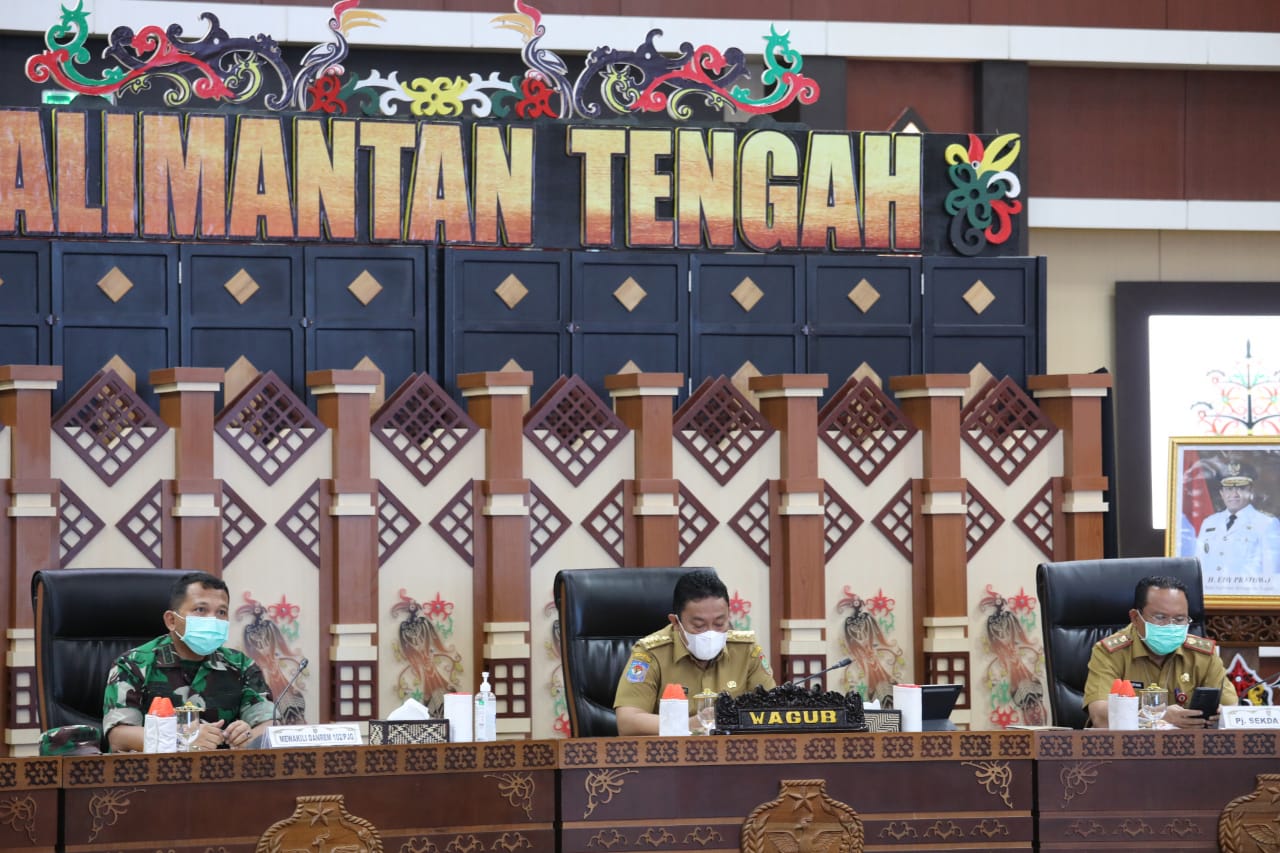 Wagub ikut rakor penanganan Covid-19 saat Nataru dan varian Omicron
