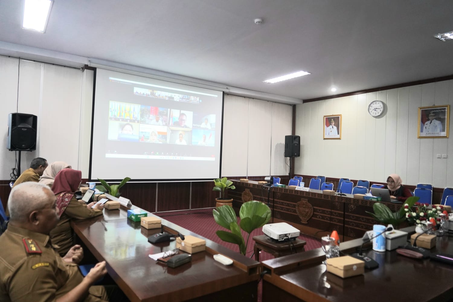 Sahli Yuas Elko : Harus Ada Sinergisitas Antara Pemerintah Kabupaten/Kota, TPID, dan Tim Satgas Pangan Agar Semuanya Bisa Berjalan Dengan Baik