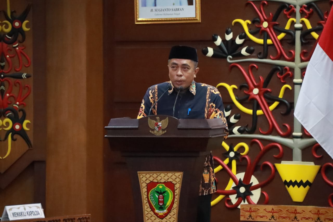 Wagub Kalteng Edy Pratowo Buka Penyerahan FKUB Award sekaligus Launching Buku Potret Moderasi Beragama di Tengah Pluralisme