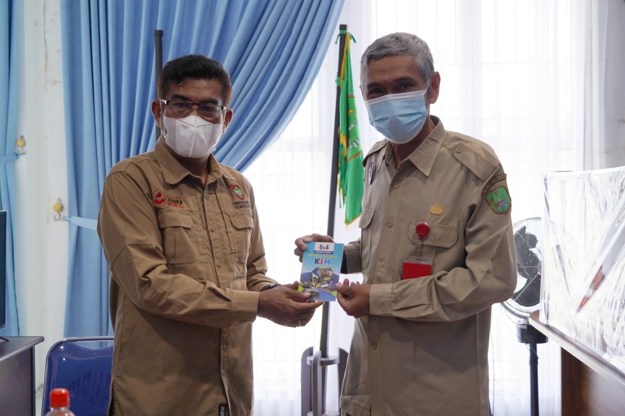 Plt. Kadis Kominfosantik Prov. Kalteng Agus Siswadi Beserta Rombongan Kunjungi KIM Damar Digital Di Kab. Sukamara