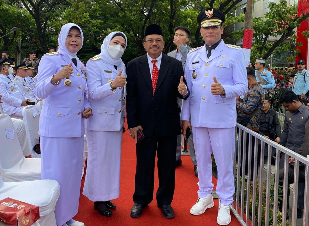 Sekda Prov. Kalteng Hadiri Peringatan Hari Otonomi Daerah XXVII Tahun 2023 dan Malam Apresiasi Kinerja Pemerintah Daerah