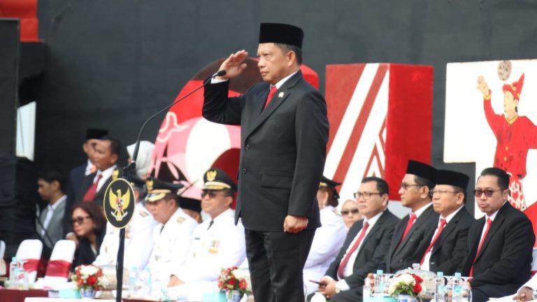 Sekda Prov. Kalteng Hadiri Peringatan Hari Otonomi Daerah XXVII Tahun 2023 dan Malam Apresiasi Kinerja Pemerintah Daerah
