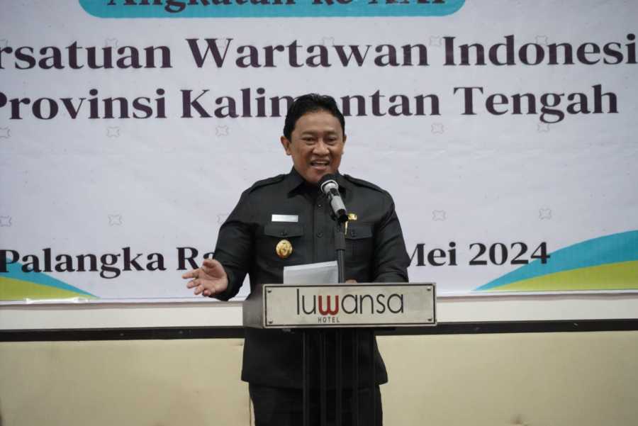 Wagub Kalteng Edy Pratowo Buka Uji Kompetensi Wartawan (UKW) Angkatan ke-21 Persatuan Wartawan Indonesia (PWI) Prov. Kalteng